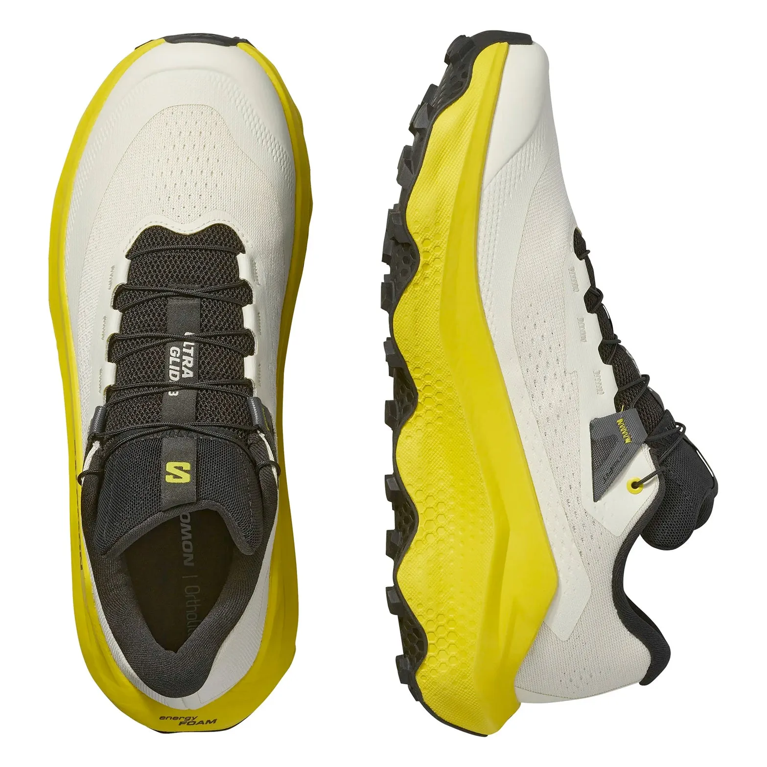 reflective trail sneakers Men's Ultra Glide 3 Trail Running Shoes Almond Milk / Incaberry / Black