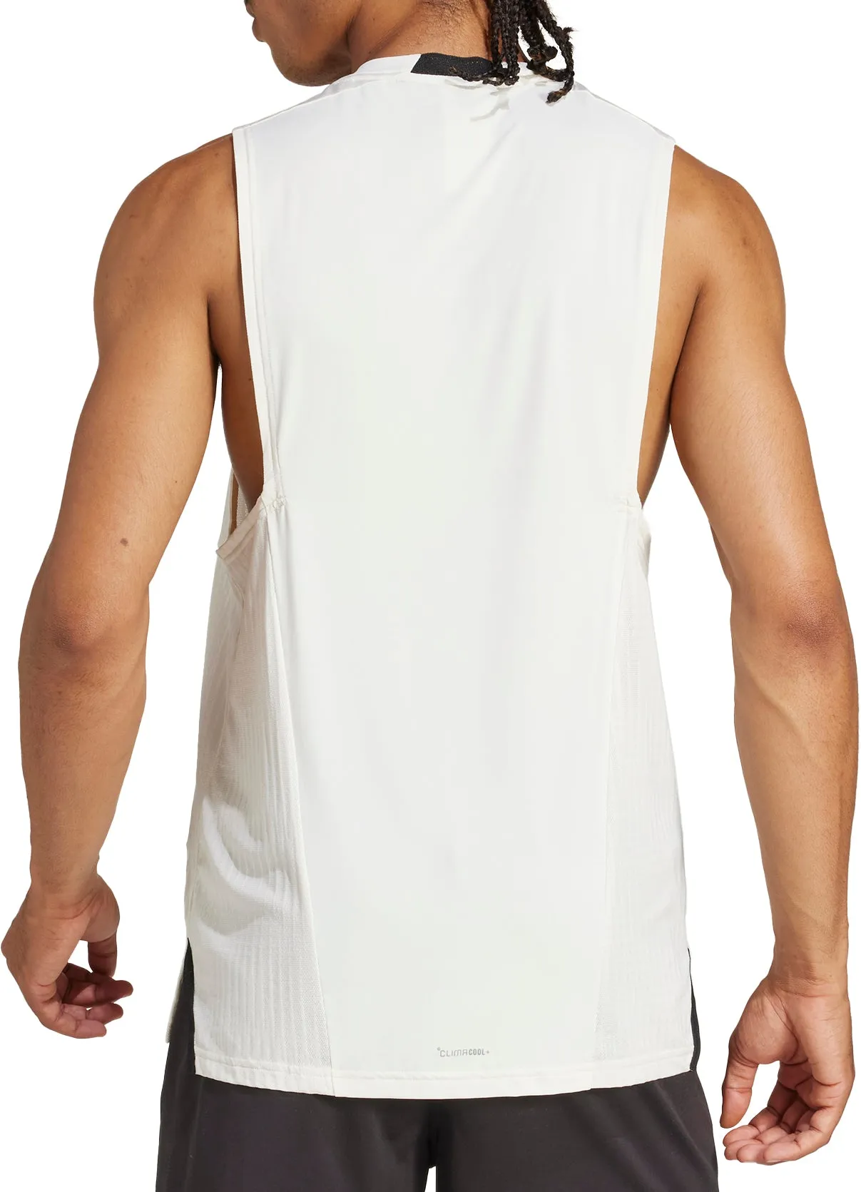 Multipurpose Design adidas Designed For Training Intensity Mens Training Vest - White