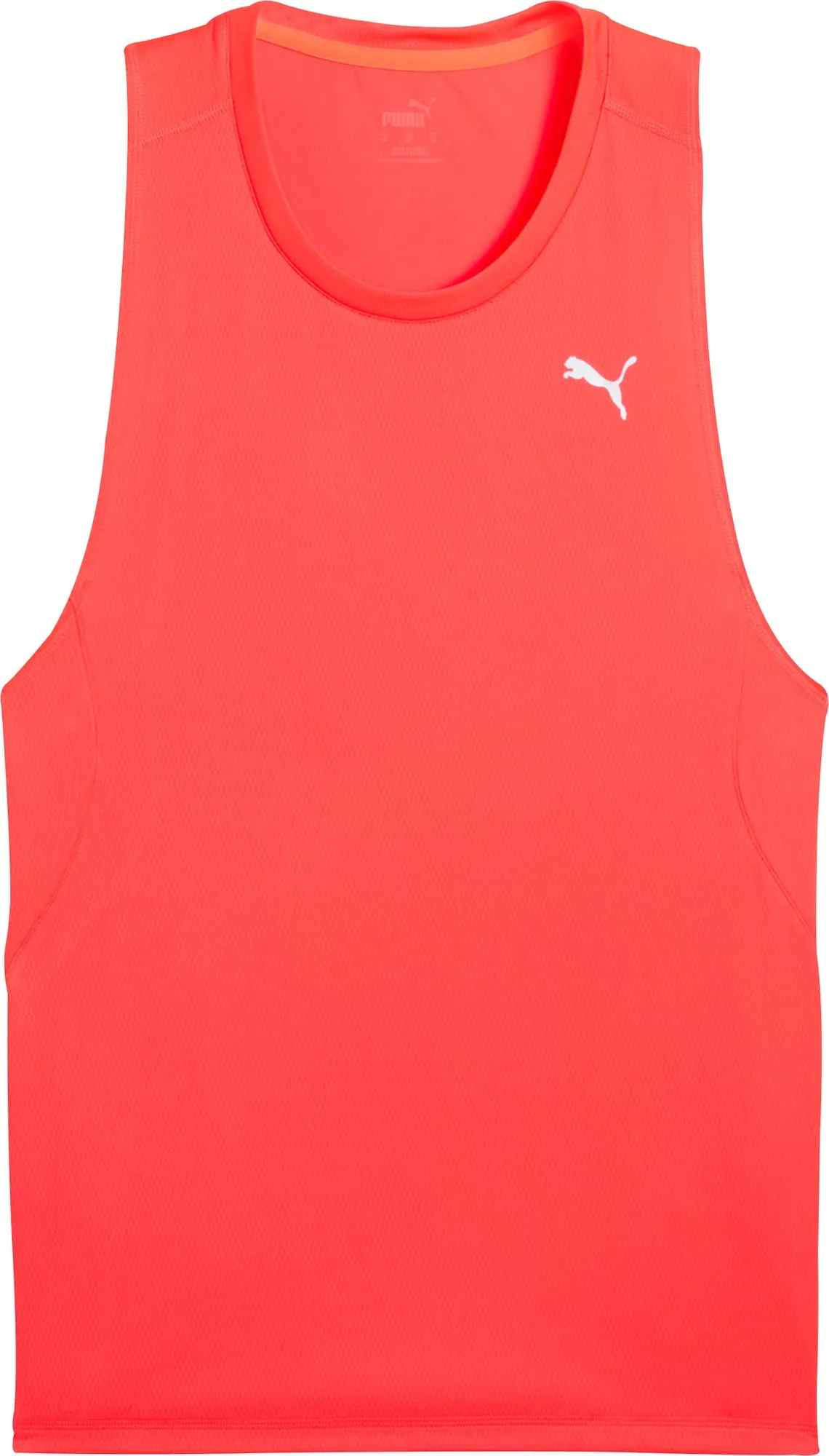 Puma Velocity Mens Running Vest - Red quick dry steel made