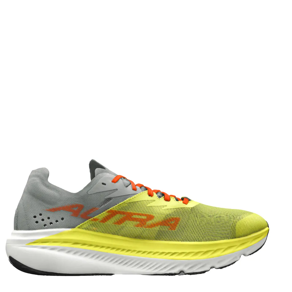 indoor - workout running shoes Altra Men's Vanish Carbon 2 Running Shoes in Grey/Lime AW24