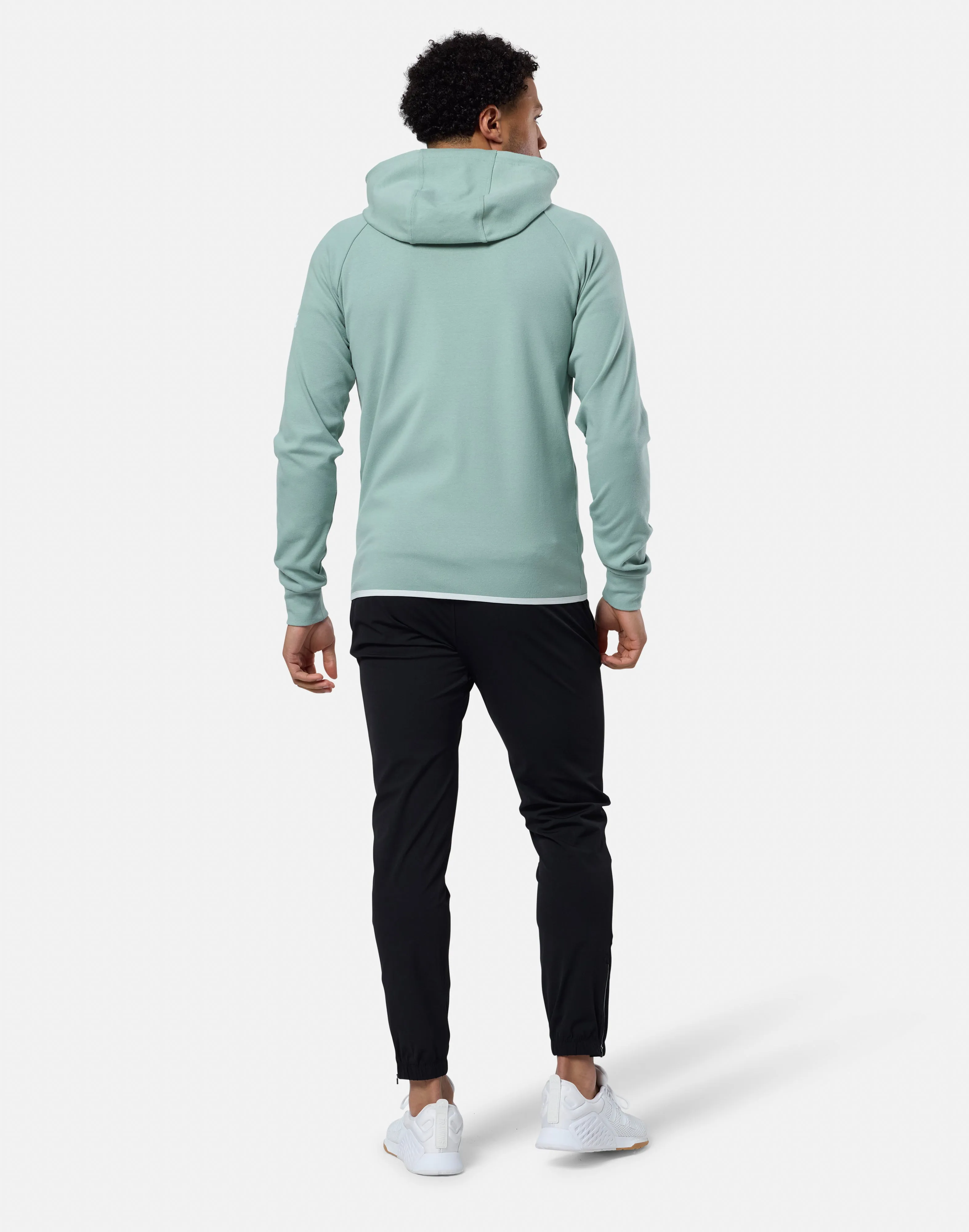 Gym   Coffee Chill Full Zip (Mens) - Summer Green Chilly Air