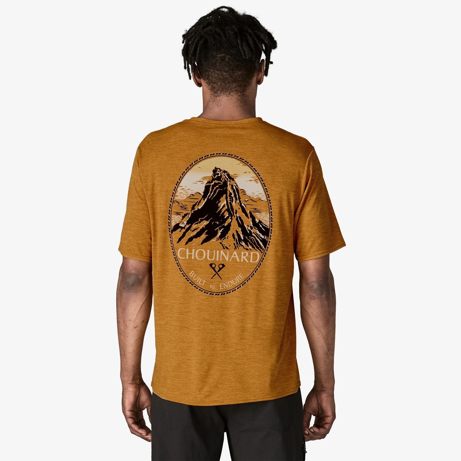 Relaxing Design Men's Capilene? Cool Daily Graphic Shirt - Lands