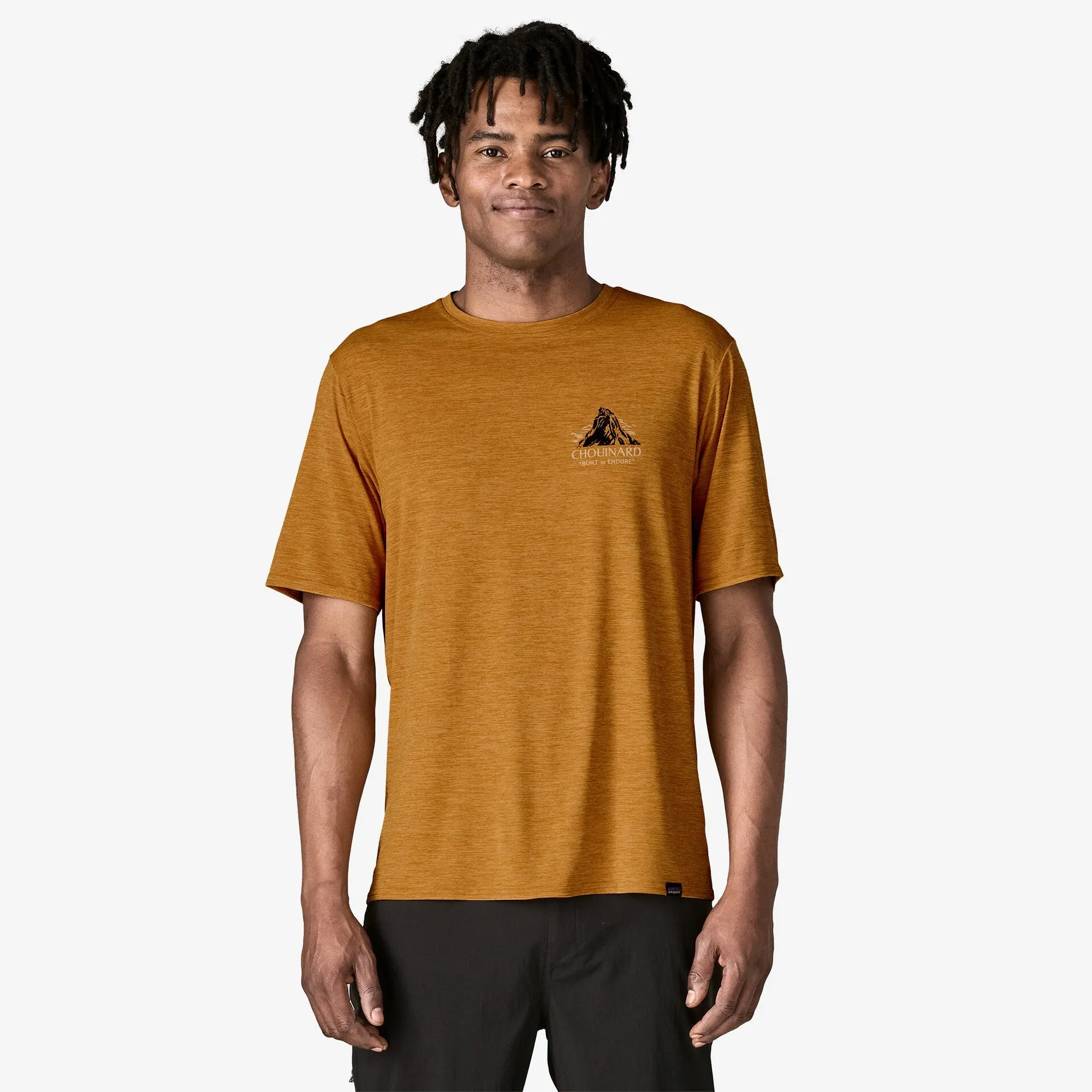 Thick Fiber StretchFree Men's Capilene? Cool Daily Graphic Shirt - Lands