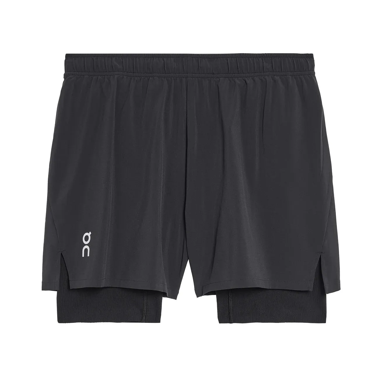 On Men's Pace Shorts Black Relax Mode technology industry