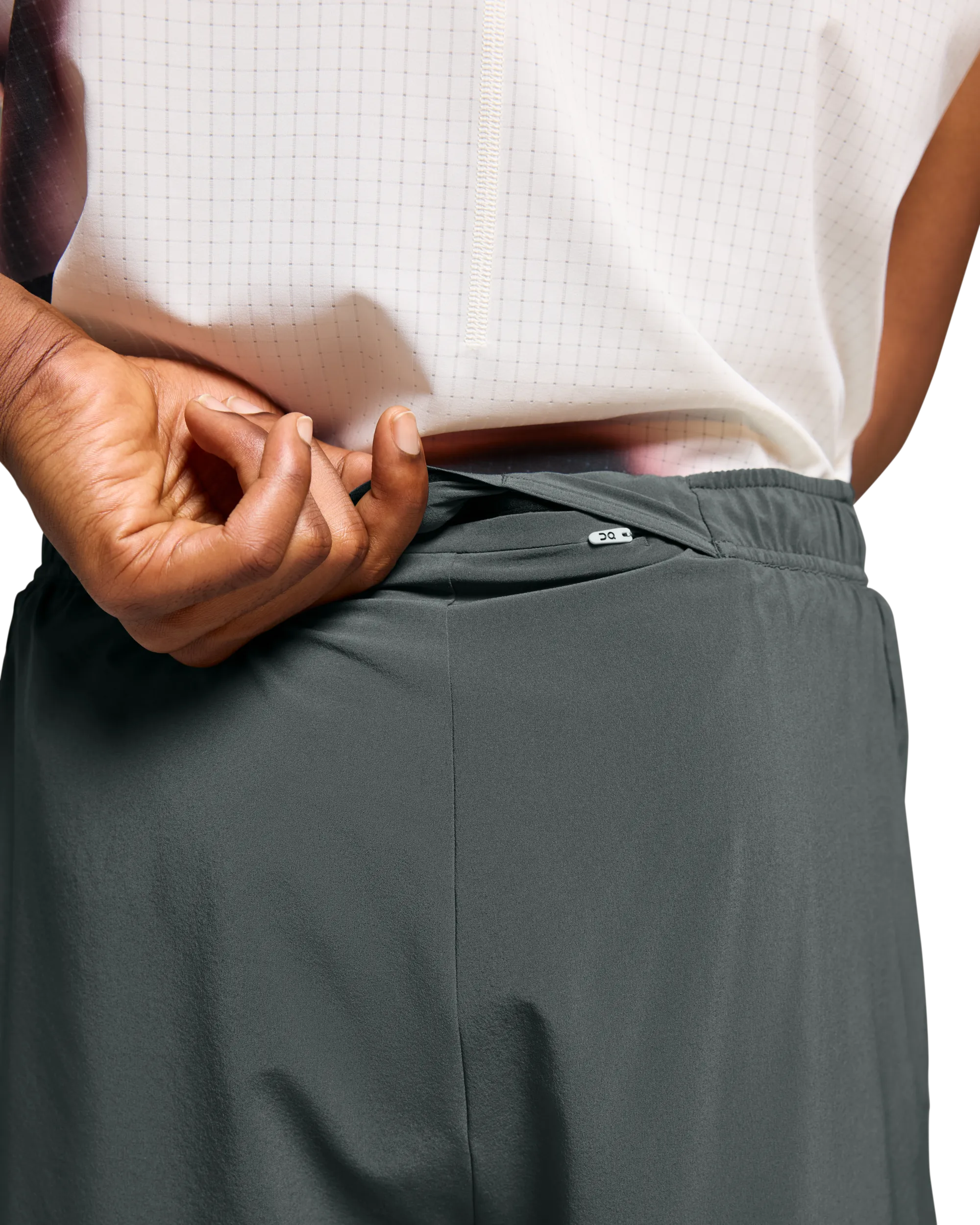 Cool Fit stretchy fabric On Men's Pace Shorts Black