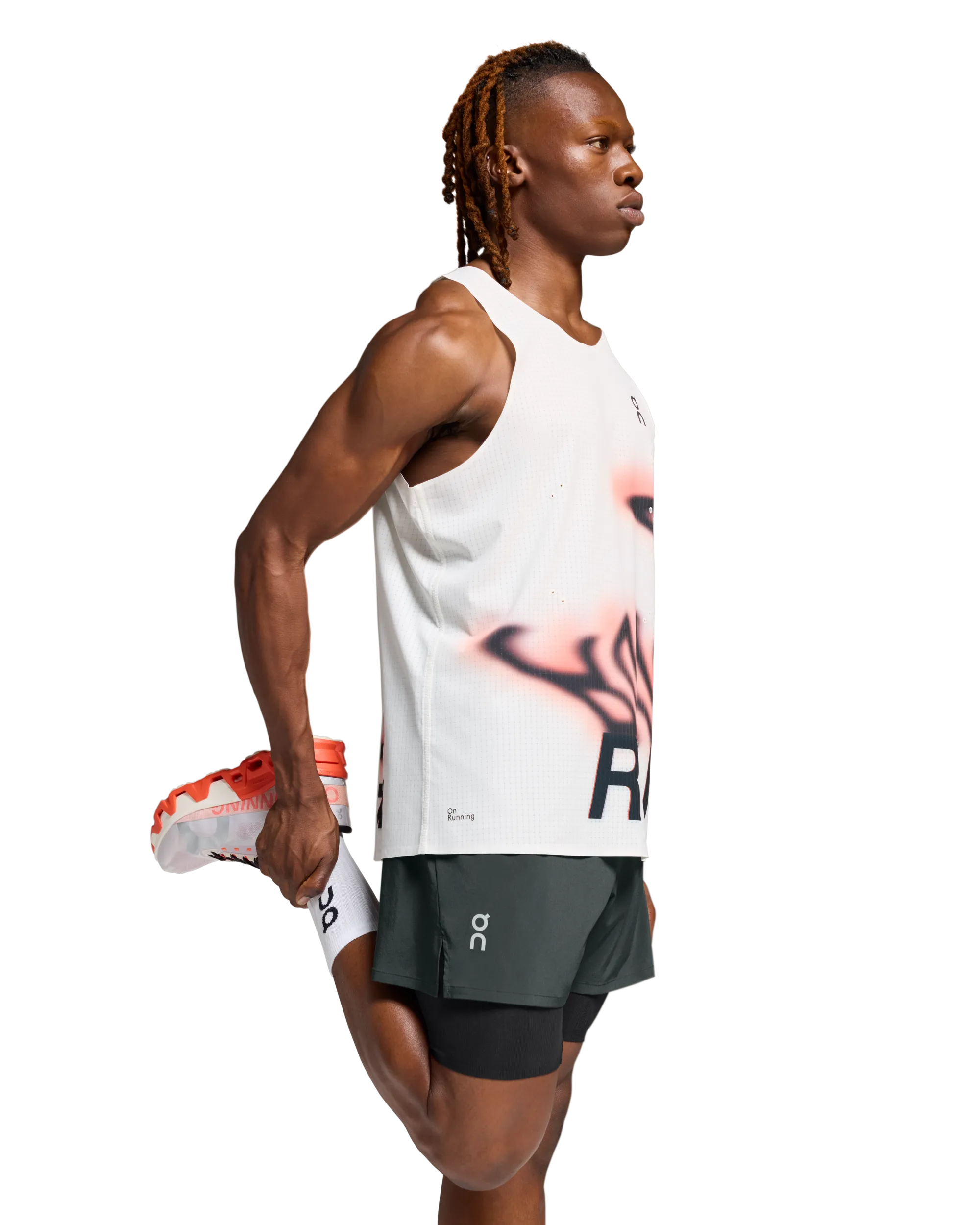 On Men's Pace Shorts Black yoga clothes Reinforced Hems