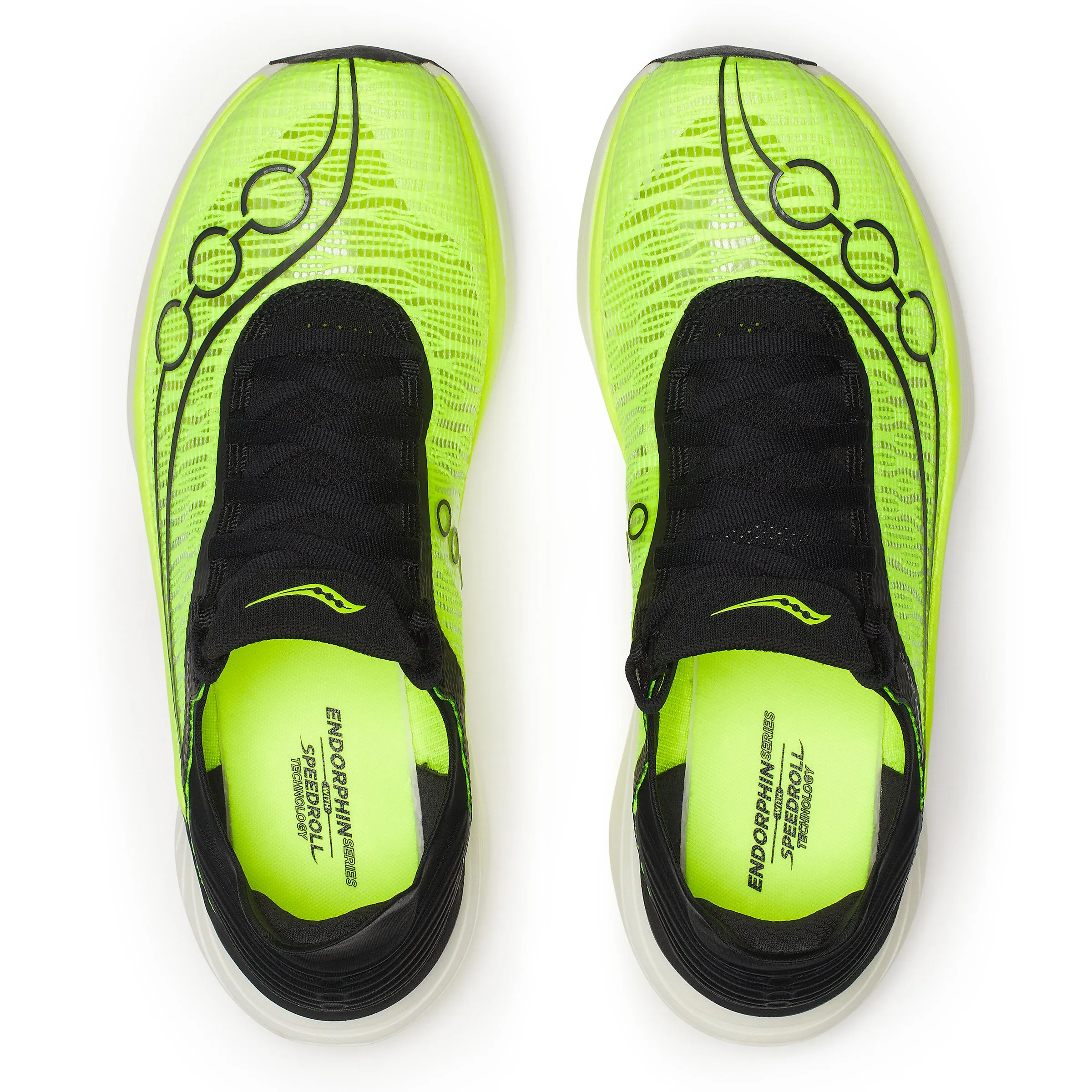 Reinforced toe Endorphin Elite 2 Running Shoes Citron / Black