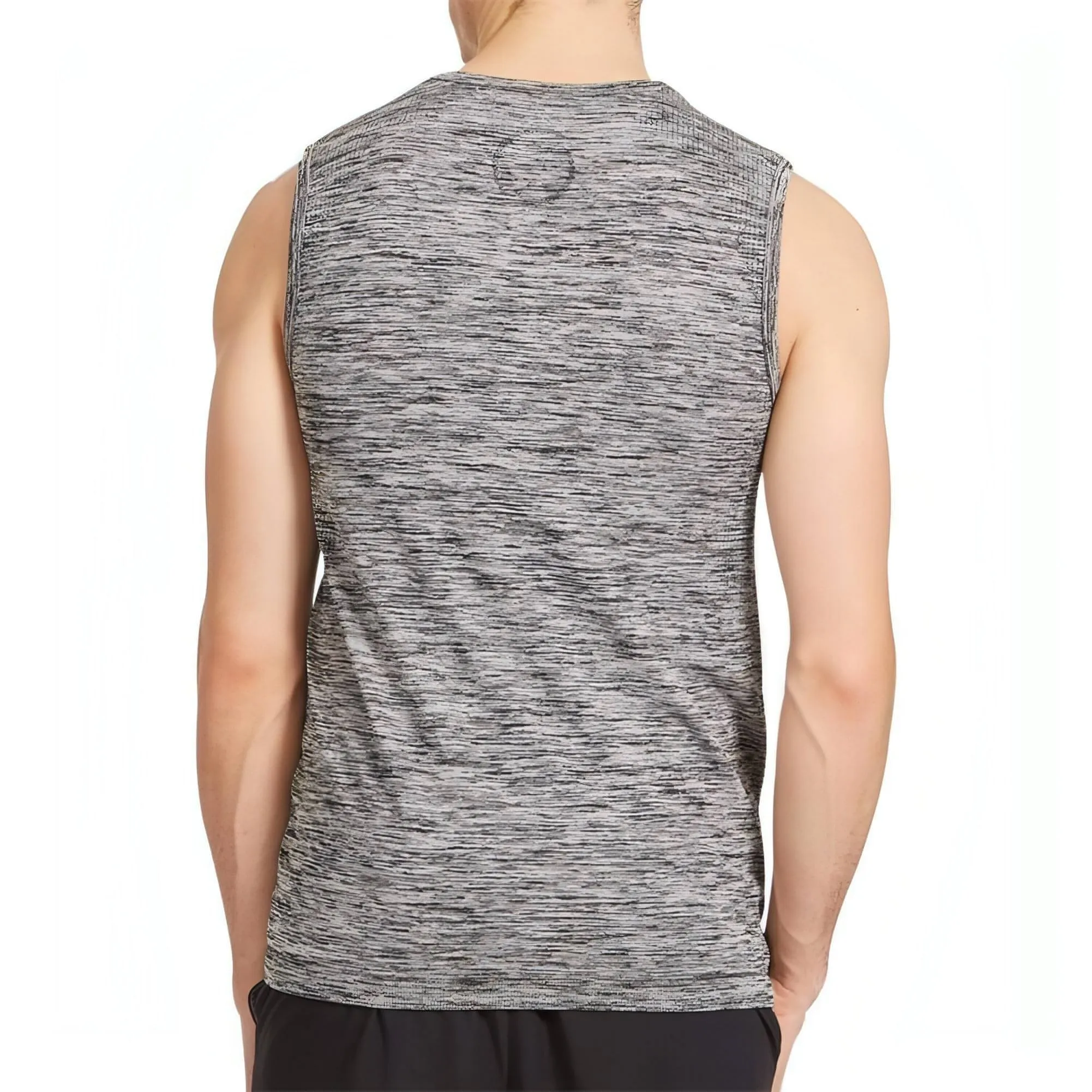 urban scene Ohmme Chandra Mens Yoga Vest - Grey