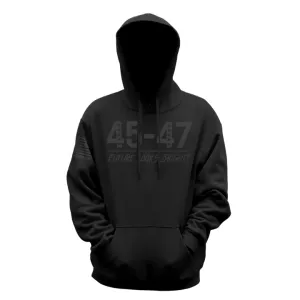 Future Looks Bright Black Inauguration Hoodie Sleek And Stylish