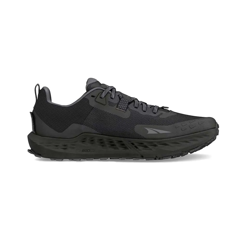 Men's Timp 5 Trail Running Shoe - Black/Black - Regular (D) All Terrain Traction