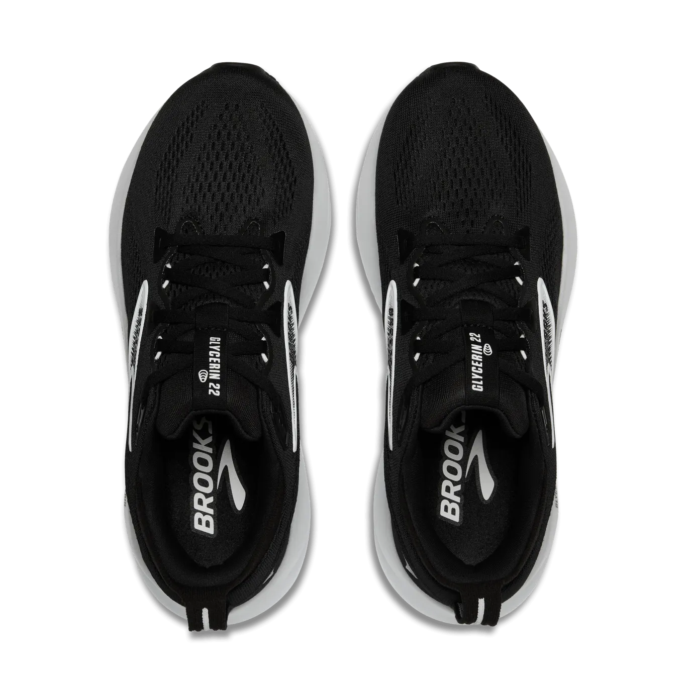flexible synthetic shoes foot - fatigue - reduction Brooks Glycerin 22 (WIDE) - Mens