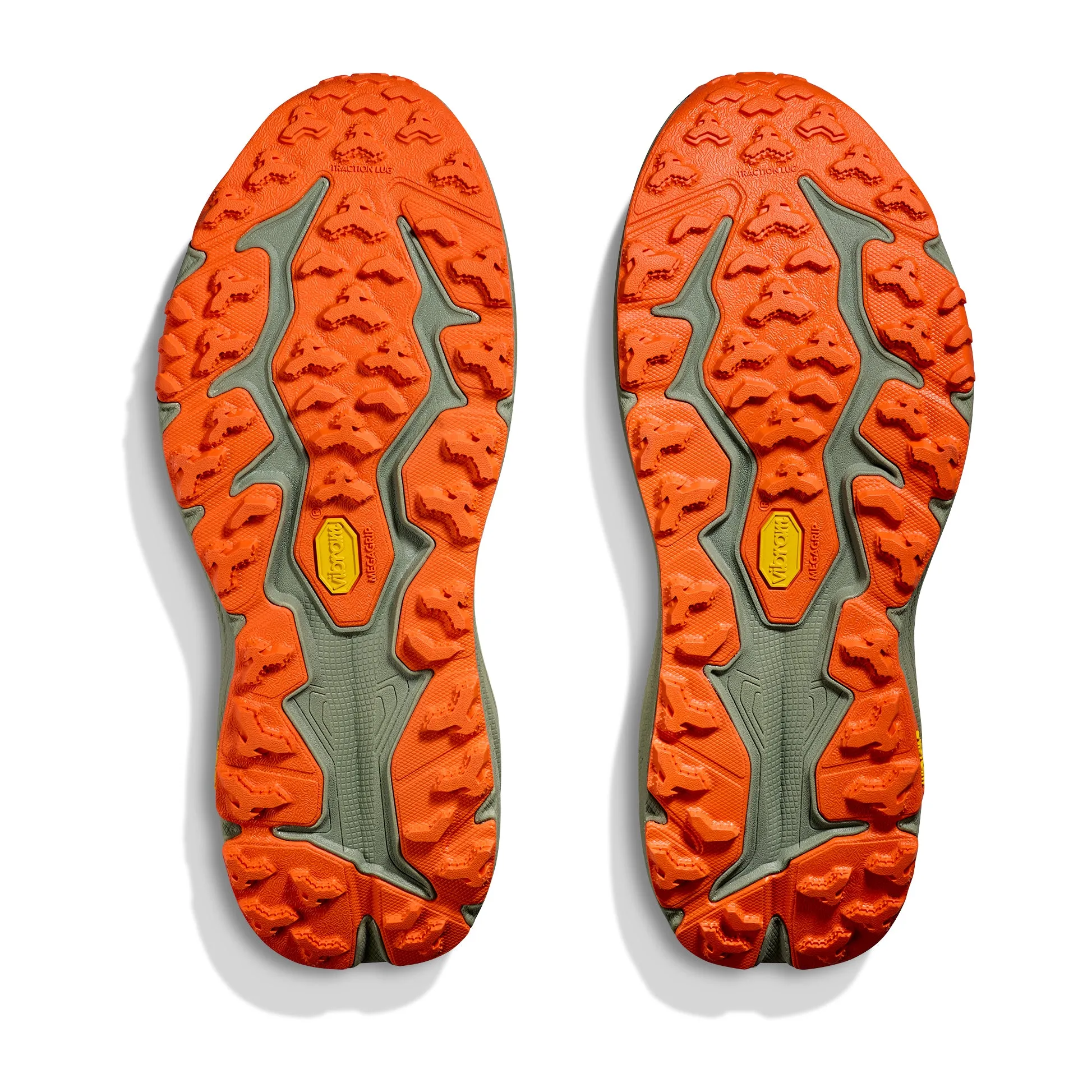 Hoka Men's Speedgoat 6 Wide Fit Trail Running Shoes Antique Olive / Squash protective running sneakers