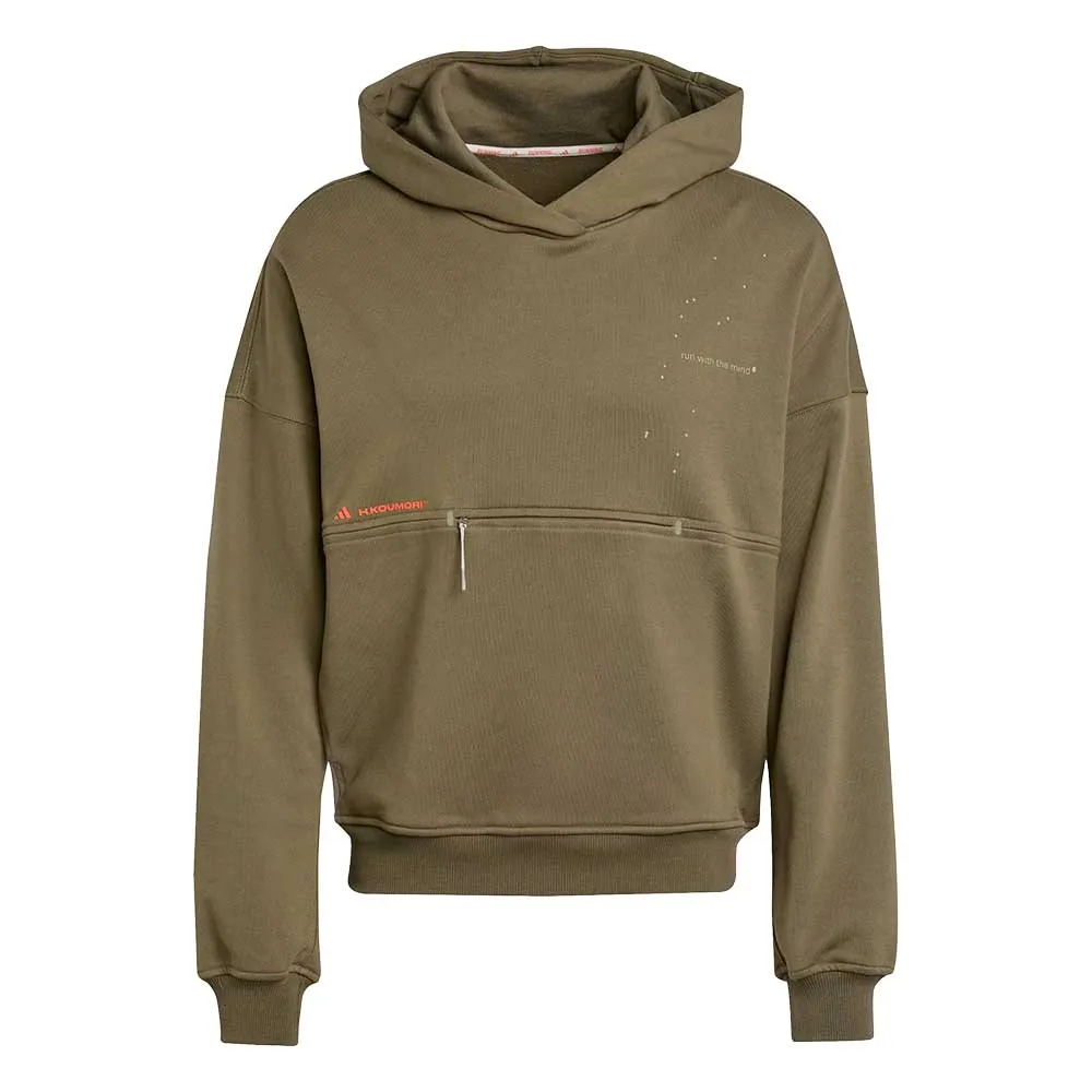 Winter Gear ADI365 Hermanos Koumori Running UniteFit Hoodie - Olive Strate