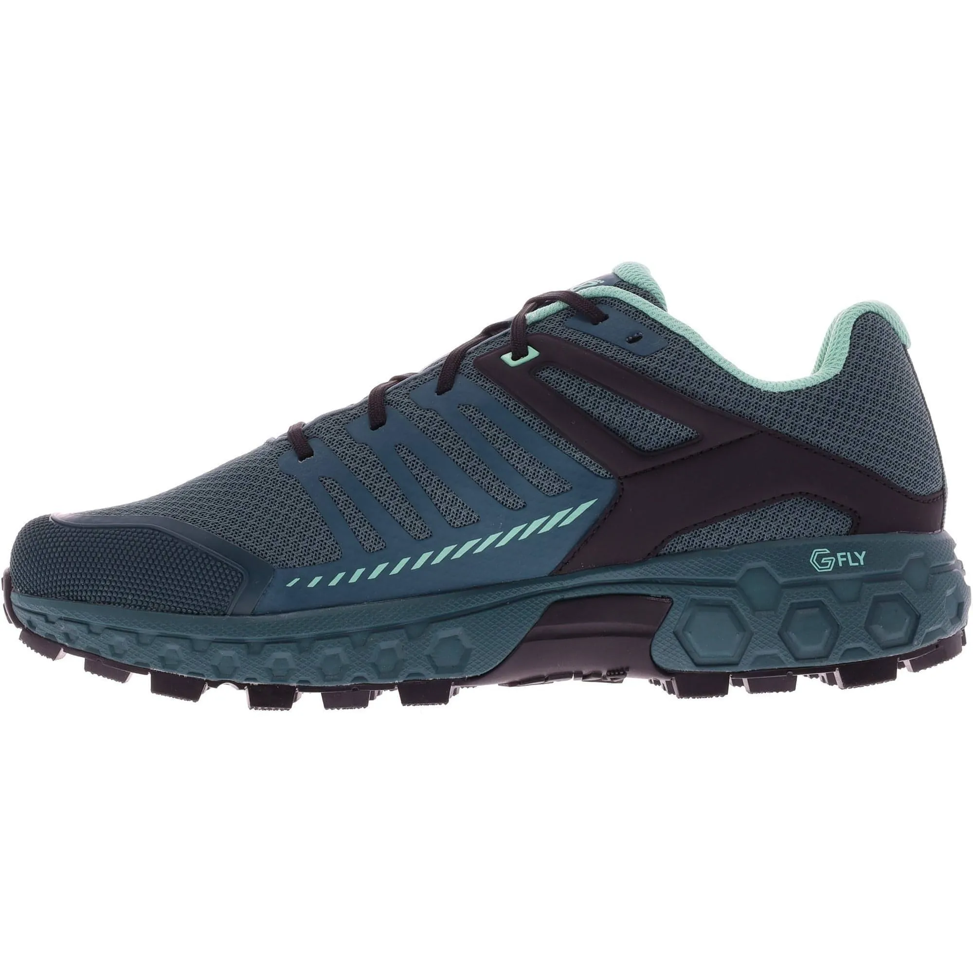Inov8 Roclite Ultra G 320 Womens Trail Running Shoes - Blue energy foam trail shoes