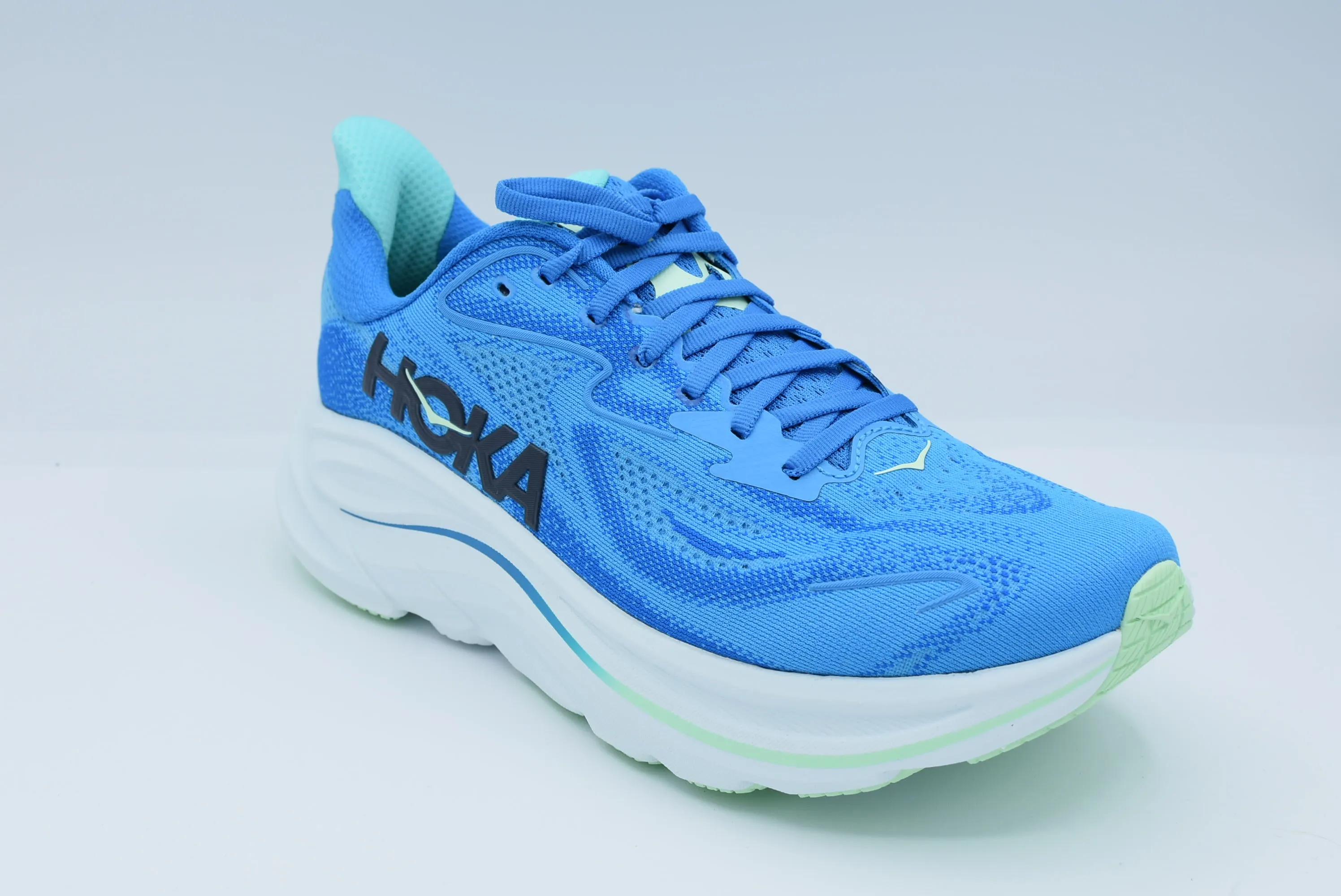 Hoka Clifton 10 Men Anatomical Lace Guides Strategic Reflective Details