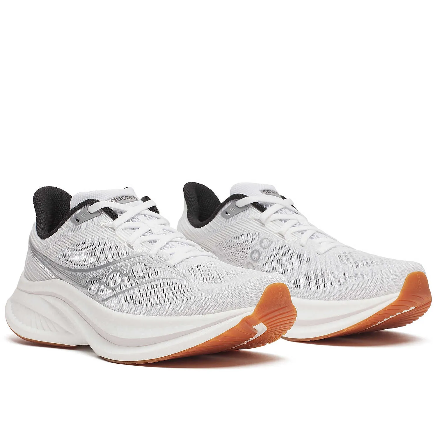 Men's Endorphin Speed 5 Running Shoes White / Gum Reflective Safety Details