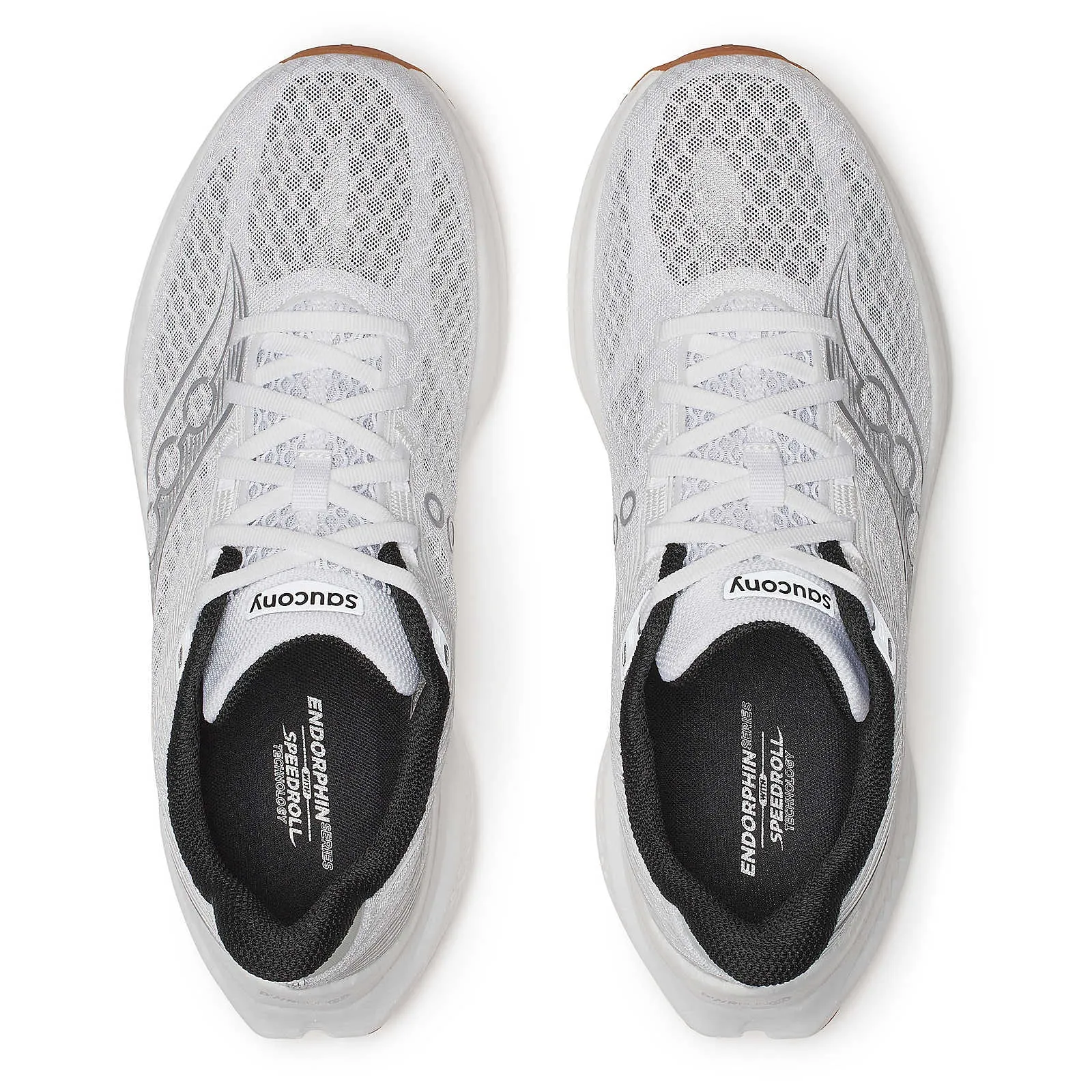 Men's Endorphin Speed 5 Running Shoes White / Gum narrow - width shoe choice