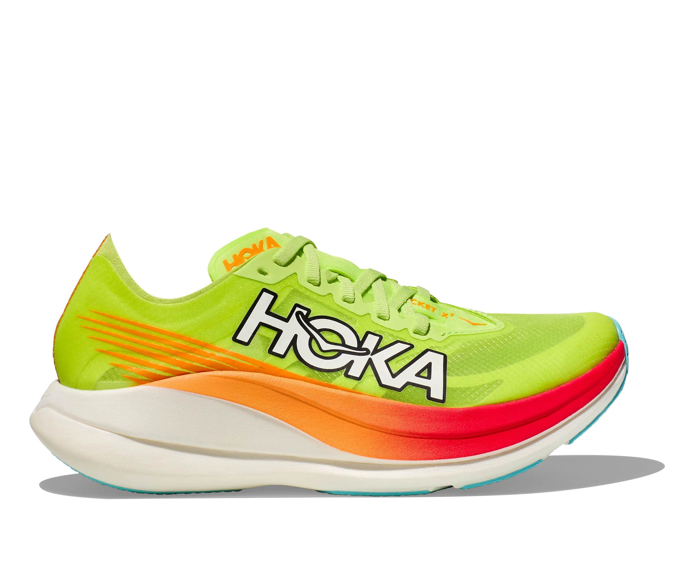 stain - resistant - coating - durability shoes Road   Suitable Unisex Rocket X 2 (LCS - Lettuce/Solar Flare)
