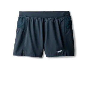 Anti Cling Technology Stylish Shorts Brooks | Journey 5" Shorts | Men's | Blue Slate