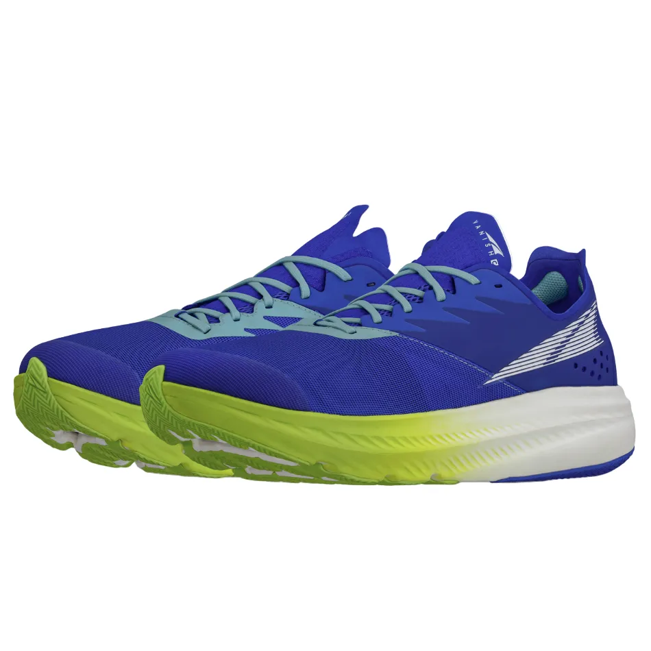 Molded Chassis indoor - court running shoes Altra Men's Vanish Carbon 2 Running Shoes in Blue/Lime AW25