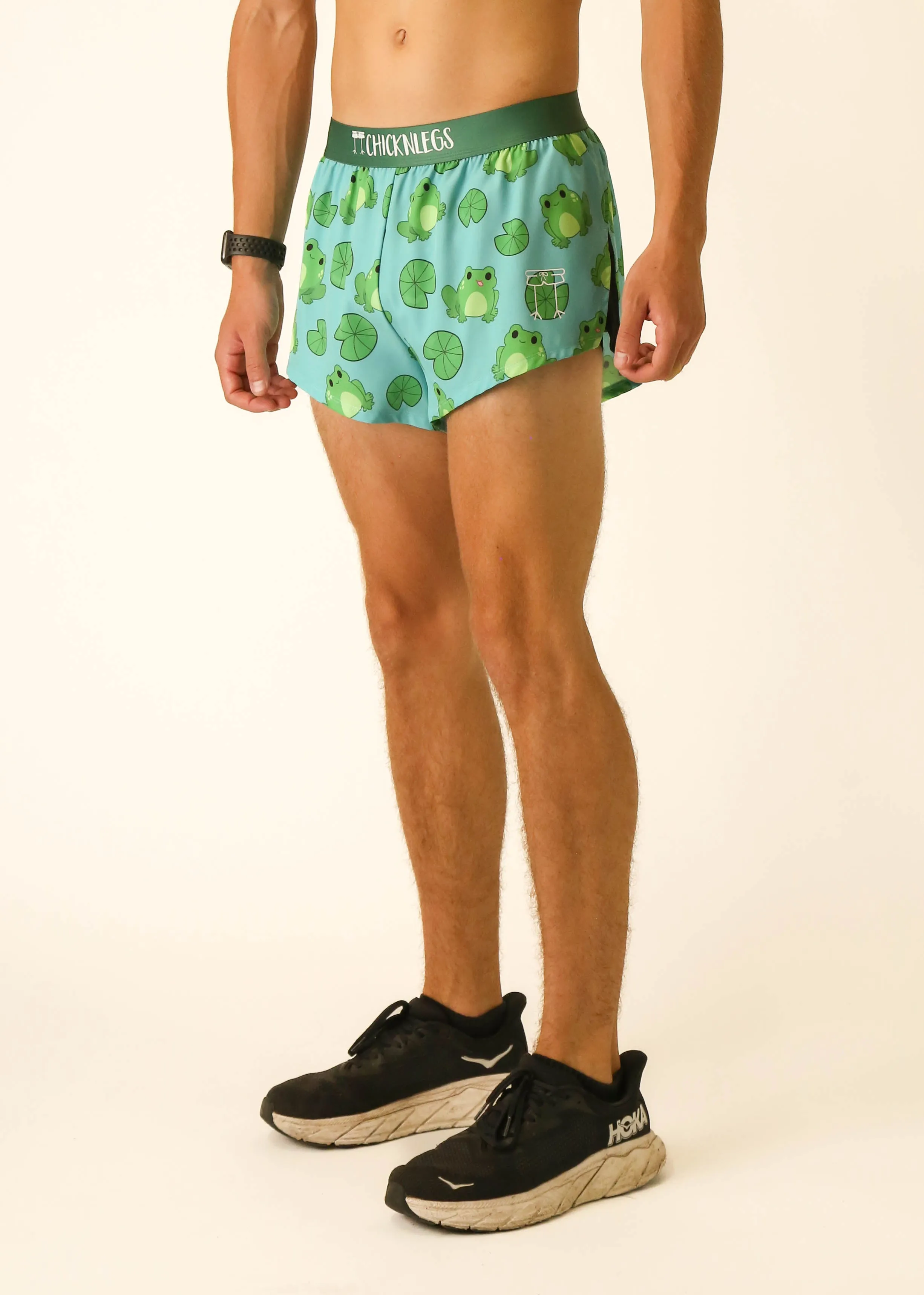 Casual Look Men's Fartlek Froggies 2" Split Shorts