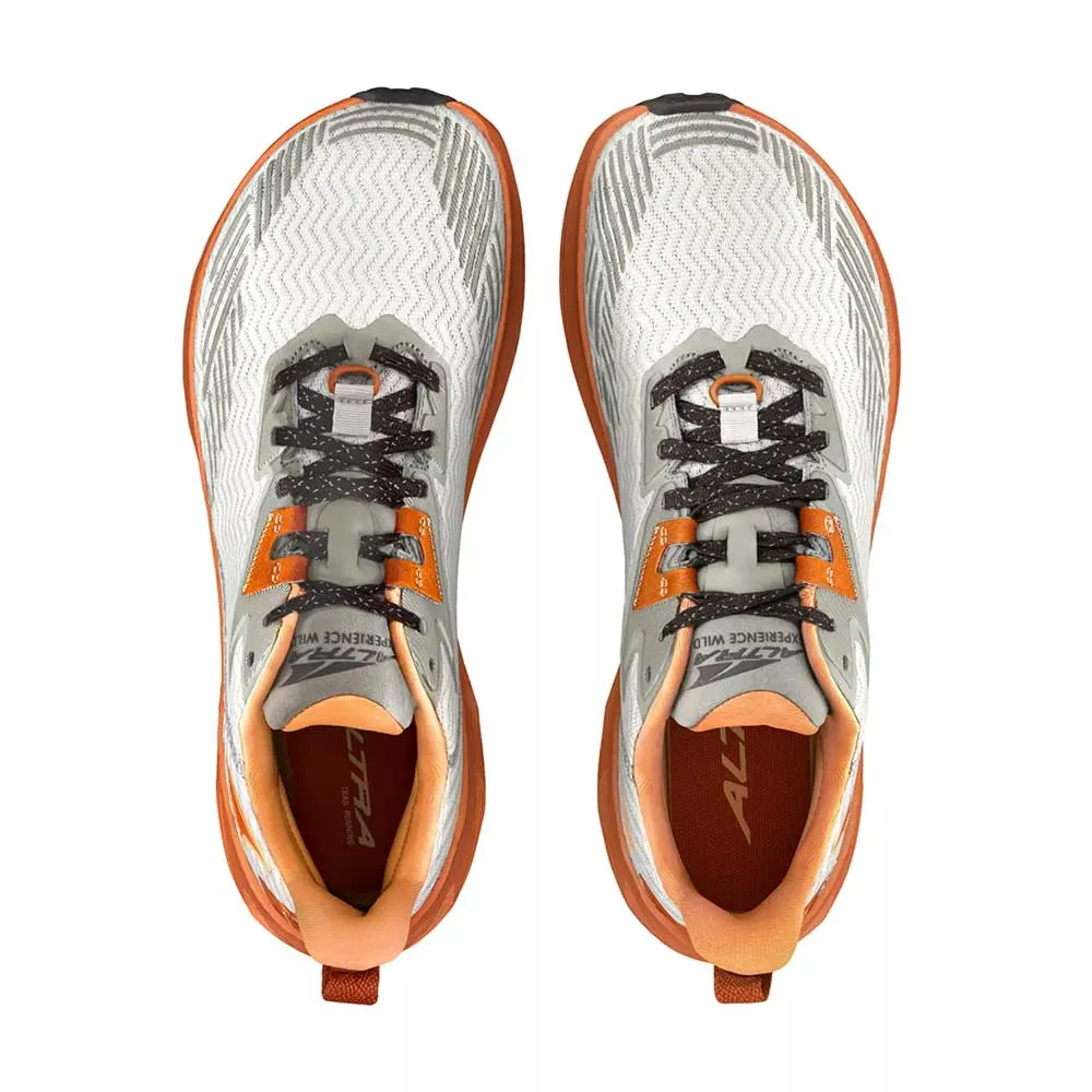 Men's Experience Wild Trail Running Shoe - Gray/Orange - Regular (D) men's use gym-goer