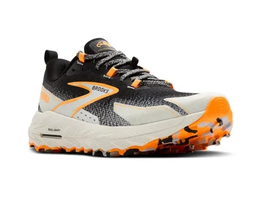 Recycled Material Composite hiking running shoes Brooks Cascadia 18 Mens