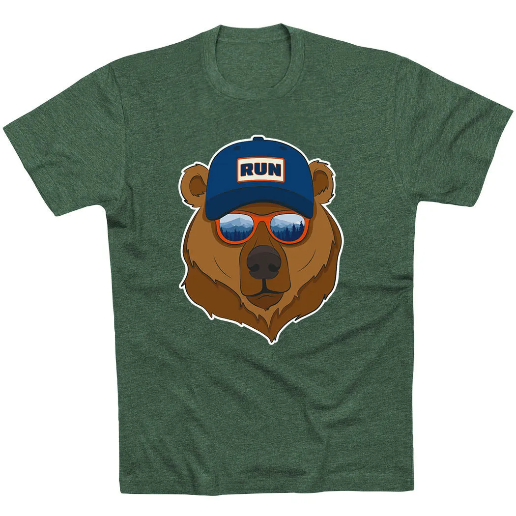 Weekend Fashion Cool Fit Running Short Sleeve T-Shirt - Bear Run