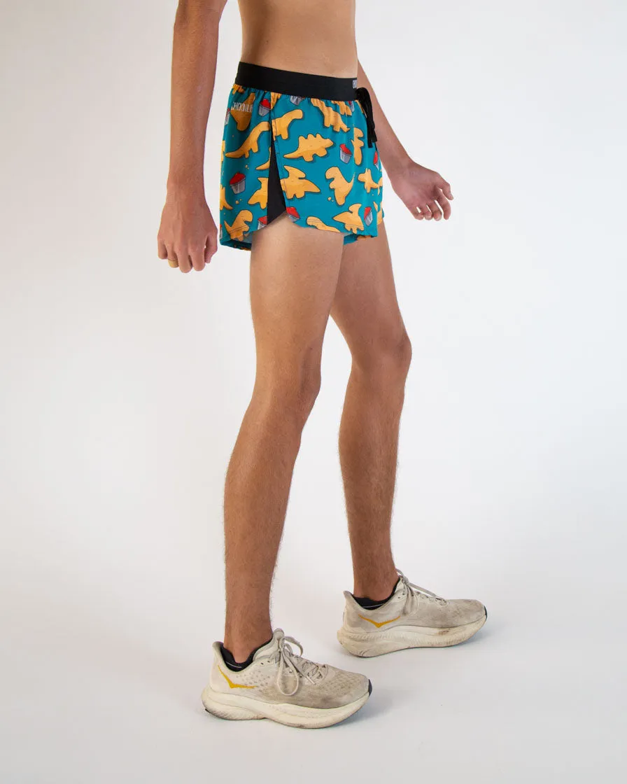 Men's Nuggets 2" DS Split Shorts Spandex shorts Wedding Gift