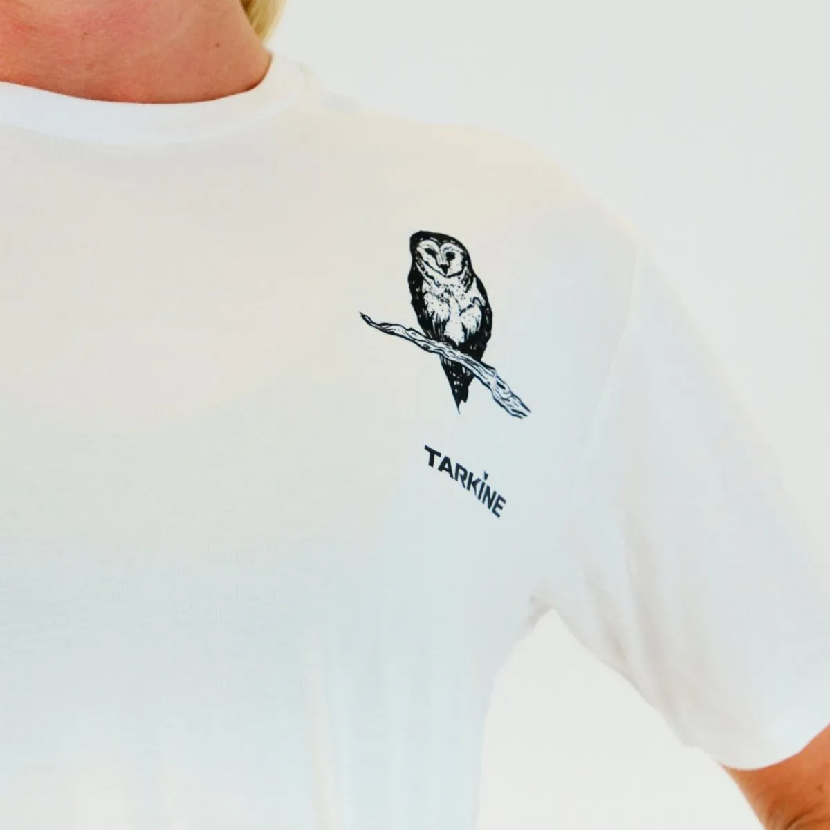 Luxury exclusivity Plus size confidence Masked Owl | Unisex Free and Easy Daily Eco Tee