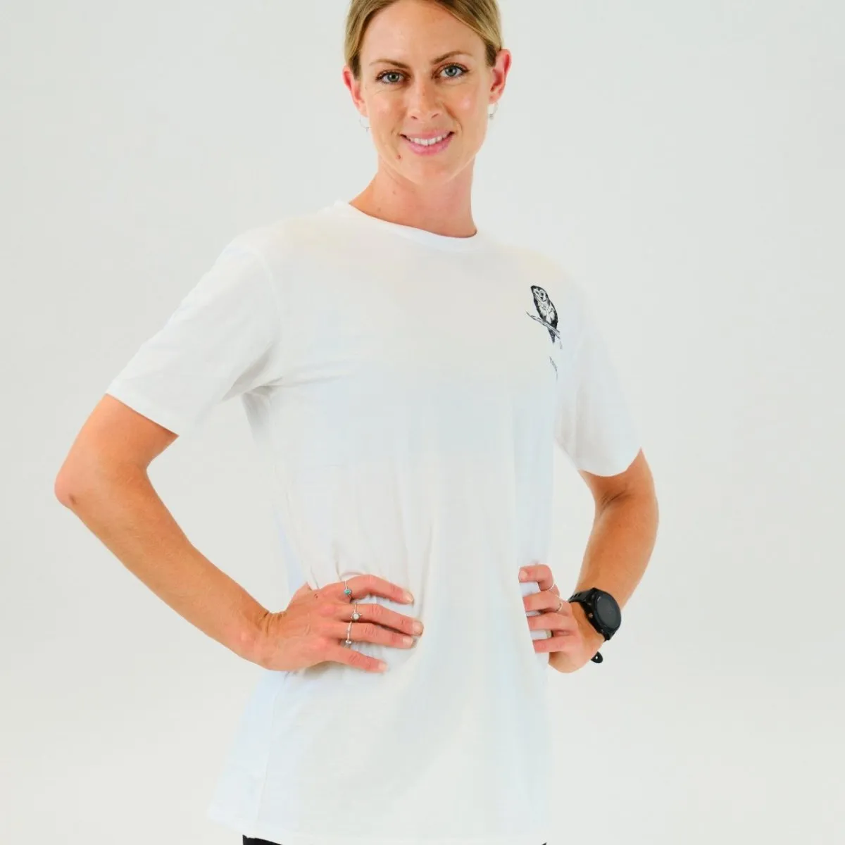 Masked Owl | Unisex Free and Easy Daily Eco Tee Fashion-Forward Look