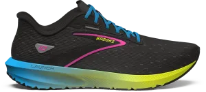 Men??s Launch 10 (063 - Black/Nightlife/Blue) Comfortable Foot Mobility logo - branded running gear