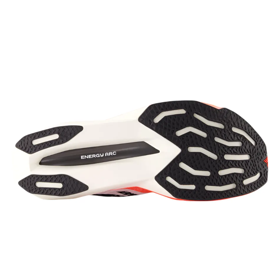 netball shoes New Balance Men's Fuelcell Supercomp Pacer v2 Running Shoes in Urgent Red/White/Black AW25