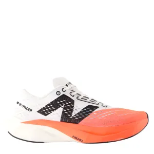 Adaptive Fit Upper New Balance Men's Fuelcell Supercomp Pacer v2 Running Shoes in Urgent Red/White/Black AW25