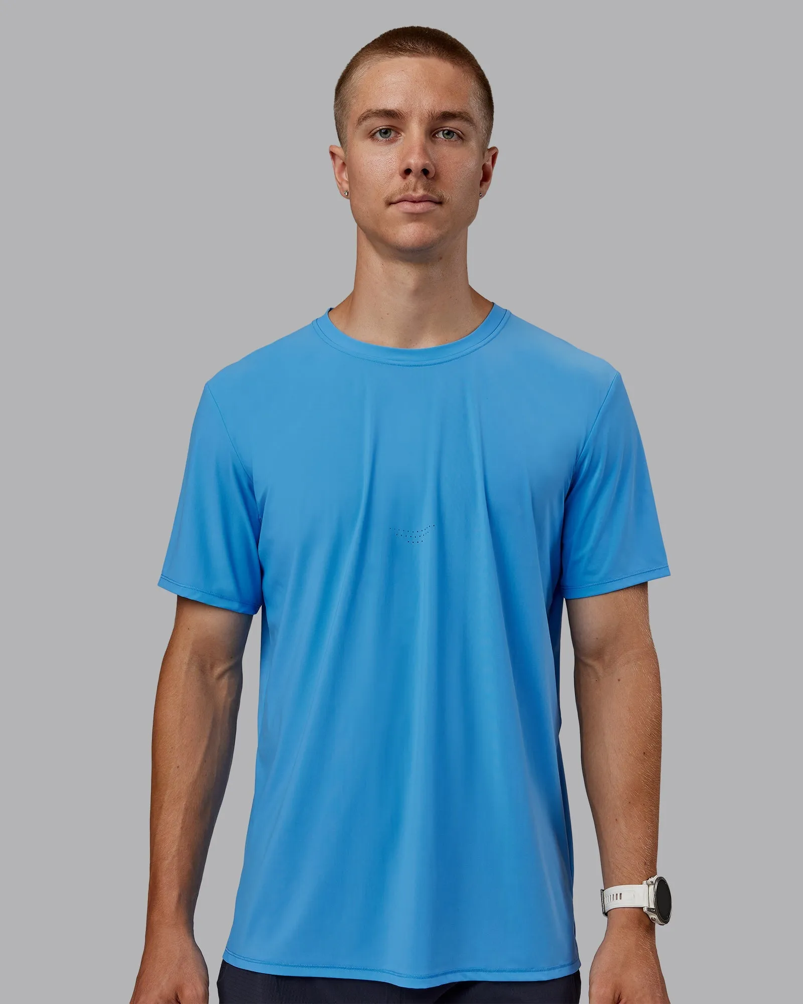 Cadence Tee - Azure Blue Customer Favorite Modern Fit