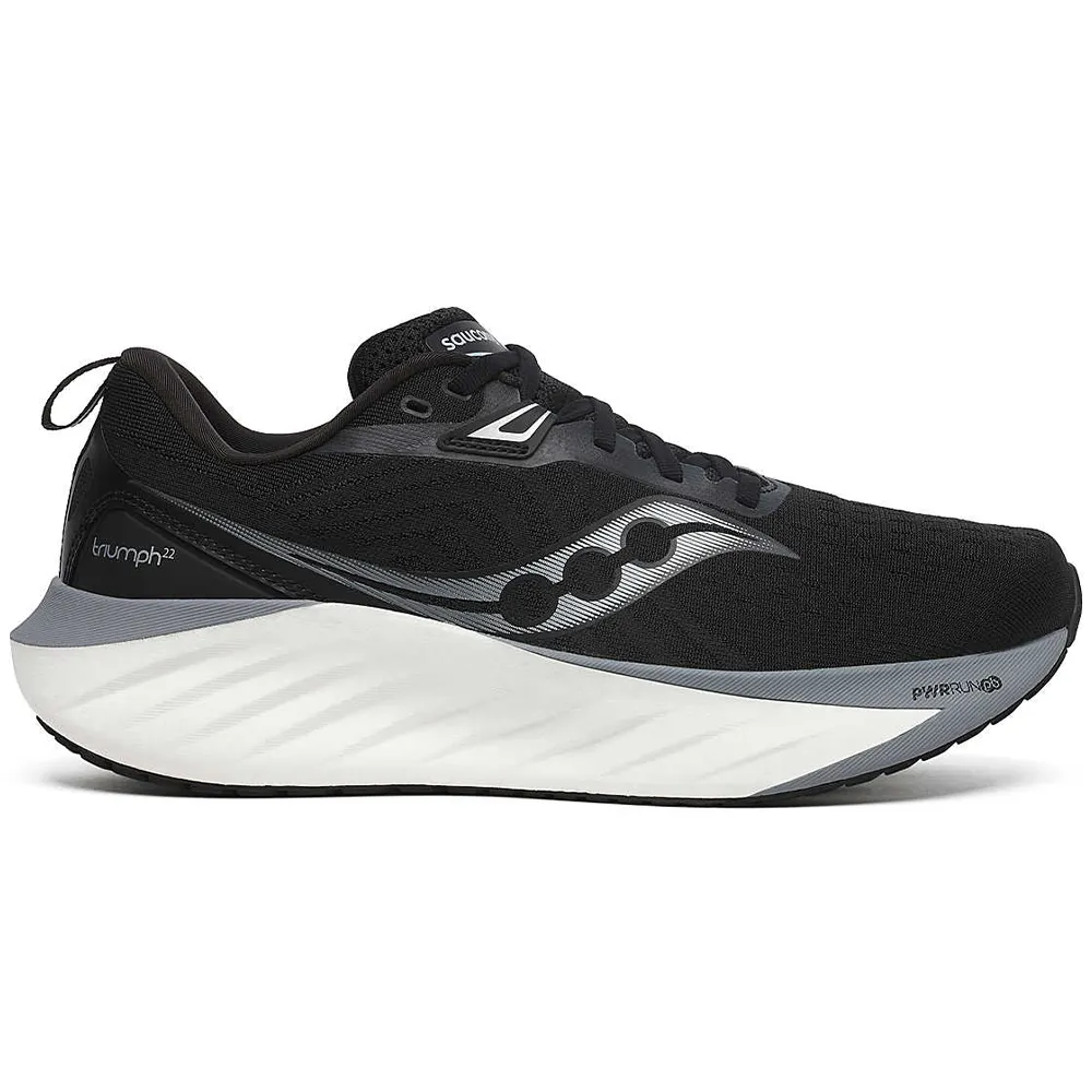 Men's Saucony Triumph 22 Impact Protection Cushioning streamlined shoes