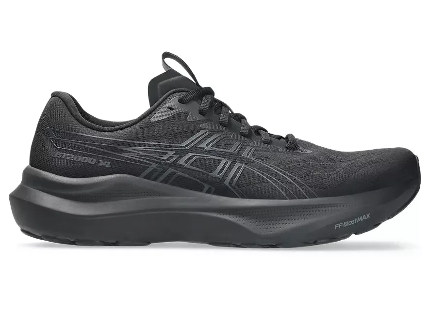Asics | GT-2000 14 | Men's | Black/Graphite Grey running on track low - top shoes