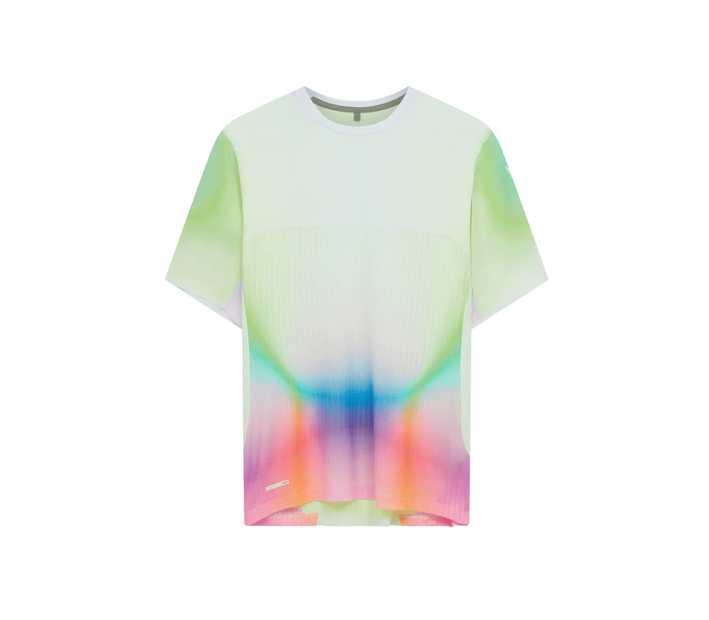 Simple Look Men's Hot Weather T | Green/Summer Rainbow