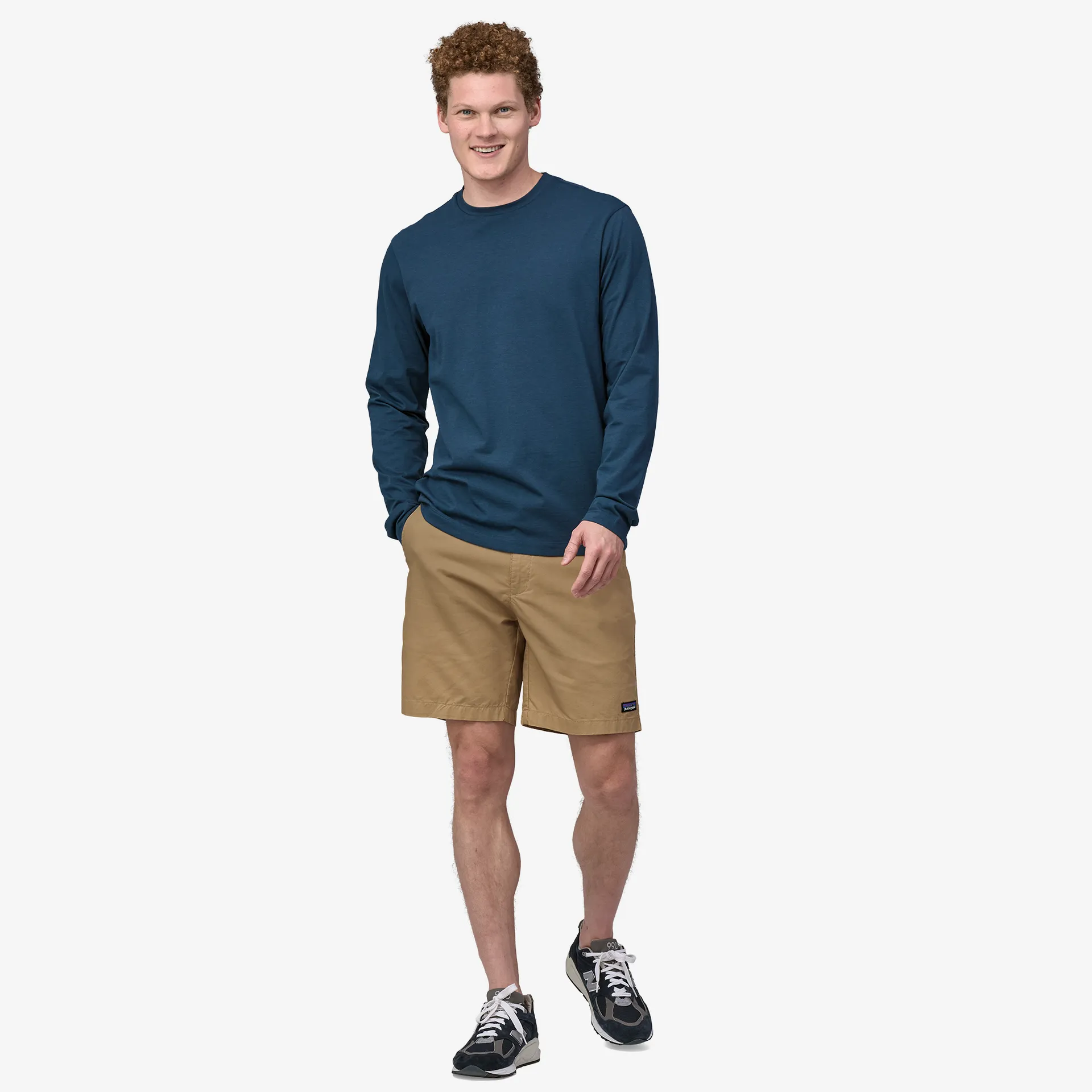 Clean Lines Men's Lightweight All-Wear Hemp Shorts - 8"