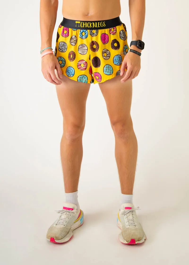Slim Layer No Pressure Fit Men's Salty Donuts 2" Split Shorts