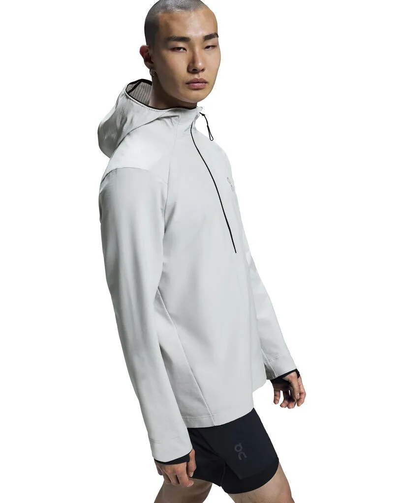 On Men's Pace Hoodie Glacier Celebrate Secure Storage
