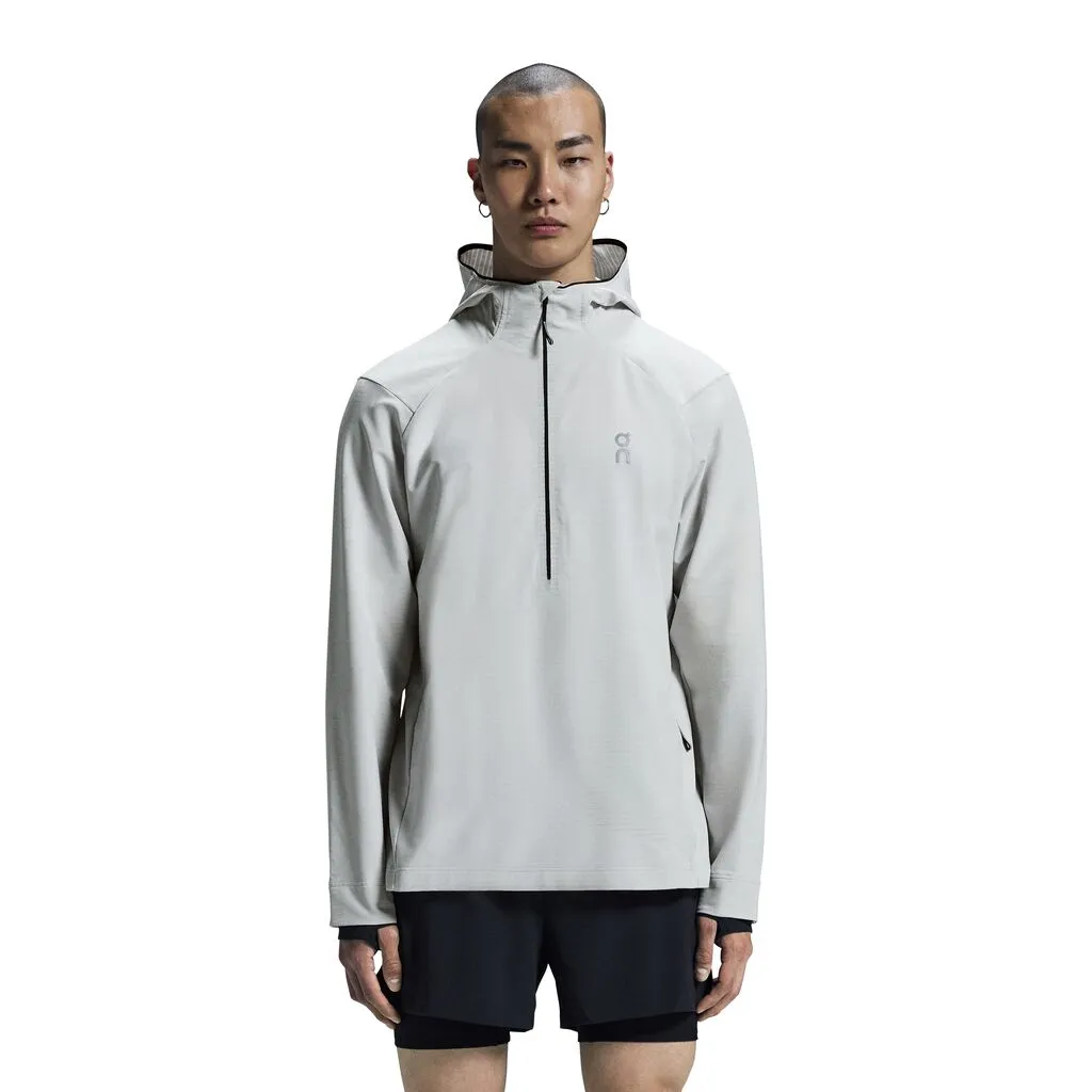 On Men's Pace Hoodie Glacier SeamSealed Construction WindproofConstruction