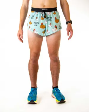 Men's Swaggy Chickns 2" DS Split Shorts Easy Fit Wear soccer uniform