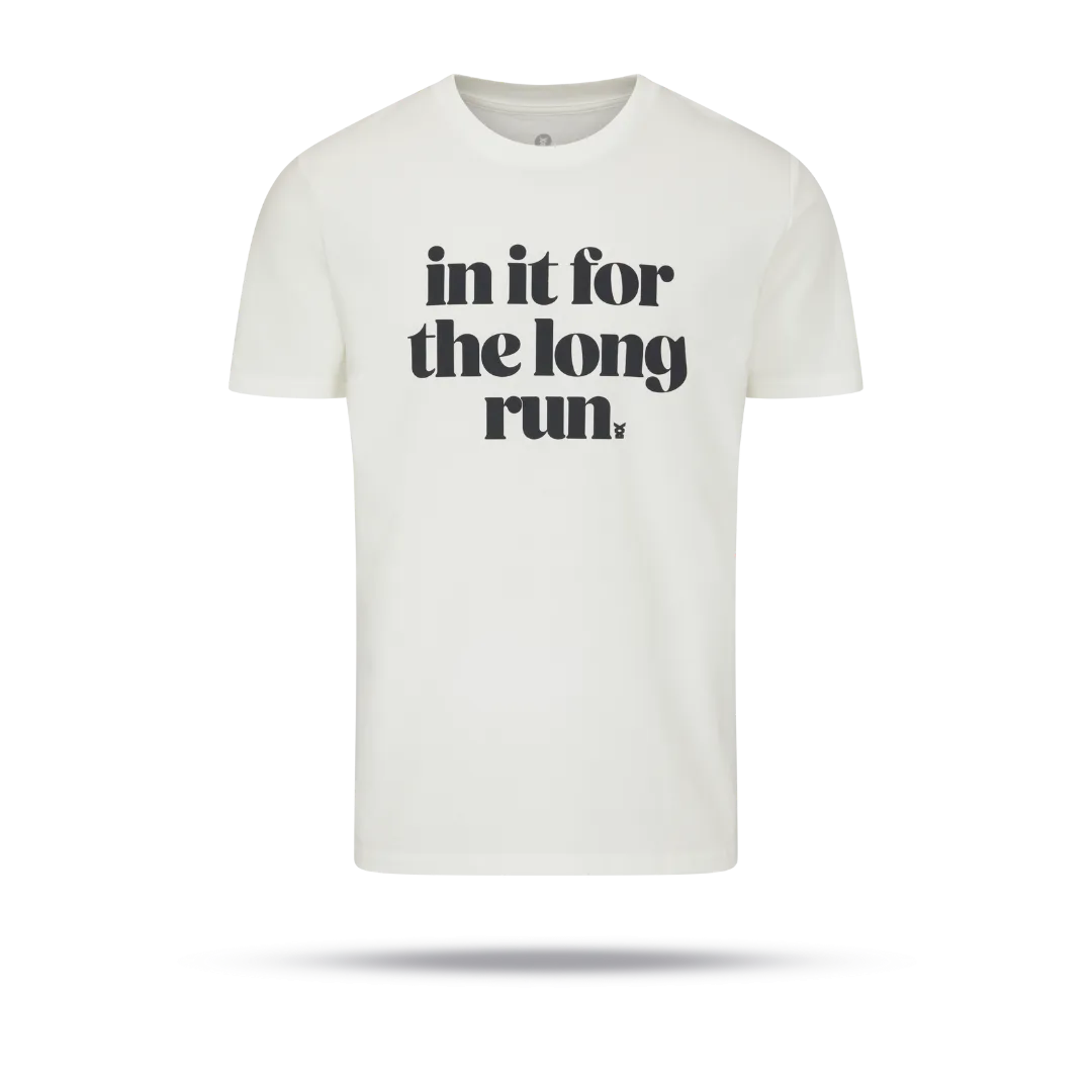 Long Run Tee Minimalist Stitching