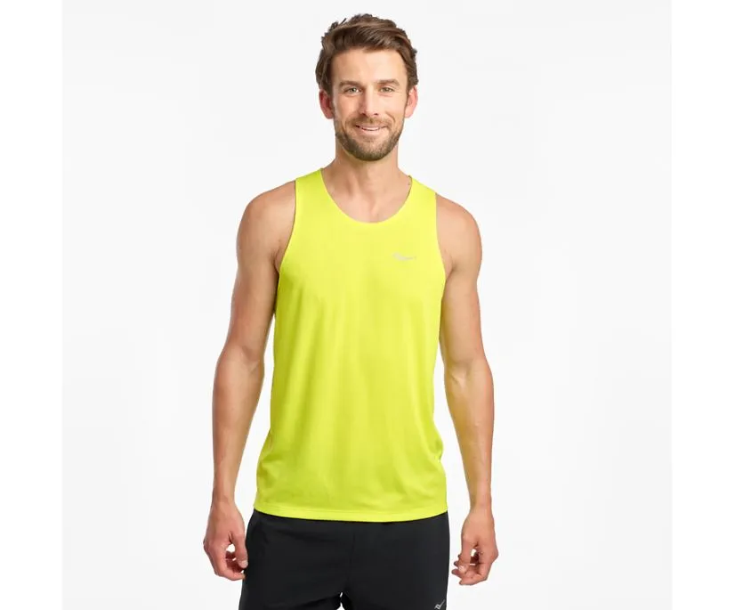 Saucony | Stopwatch Singlet | Men's safety enhancement Layer Smooth