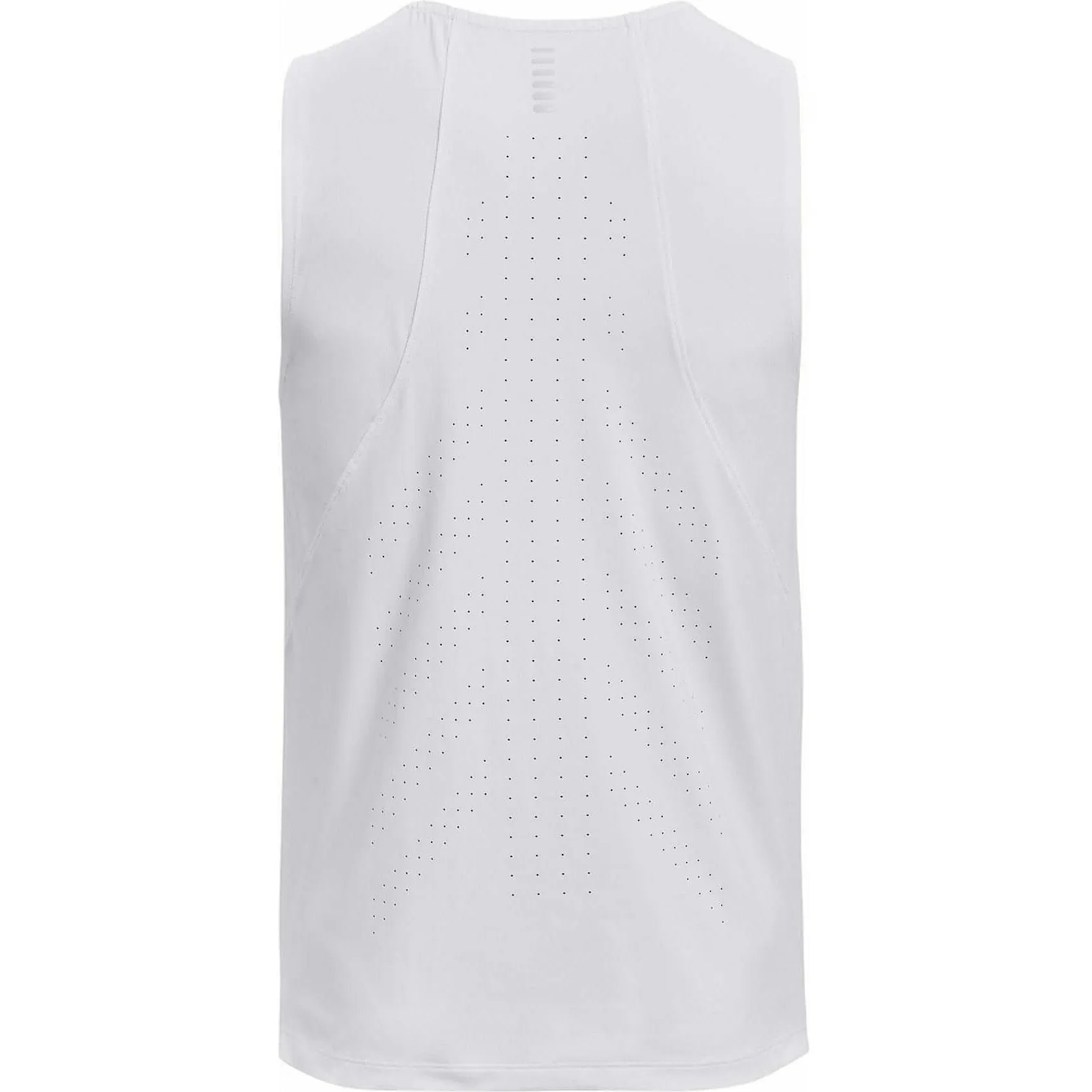 Under Armour Iso-Chill Run Laser Mens Running Vest - White autonomous operation