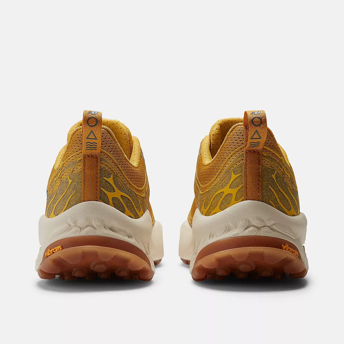 MoistureWicking New Balance Women's Fresh Foam X Hierro v8 Trail Running Shoes Ginger Lemon / Calcium / Terrarium