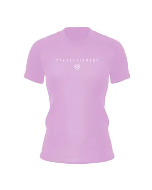Women's Valuetainment Premium Pink Short Sleeve T-Shirt LayeringFriendly