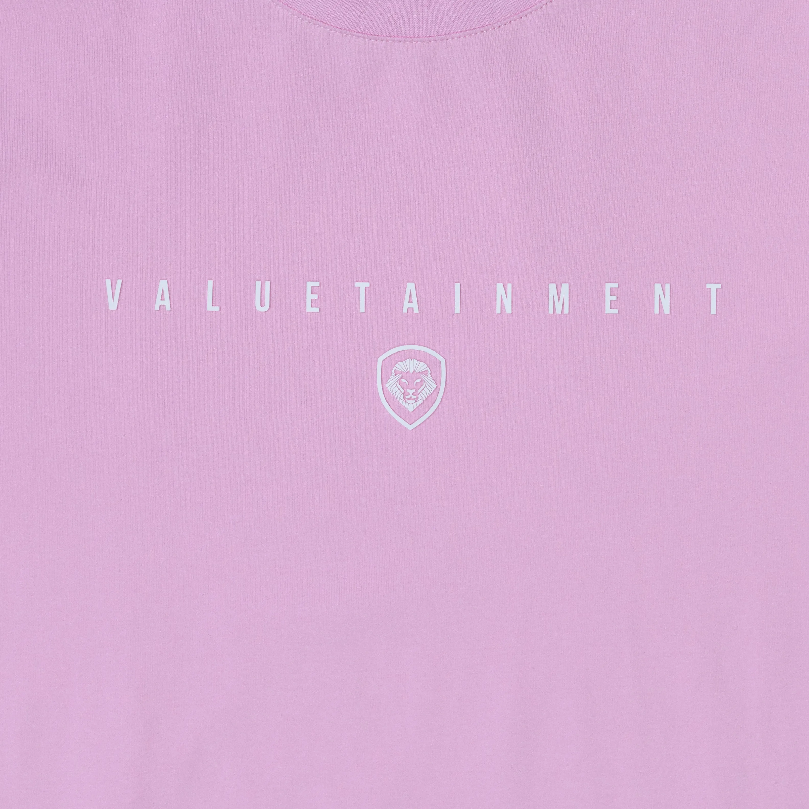 Non Irritating Collar School spirit Women's Valuetainment Premium Pink Short Sleeve T-Shirt
