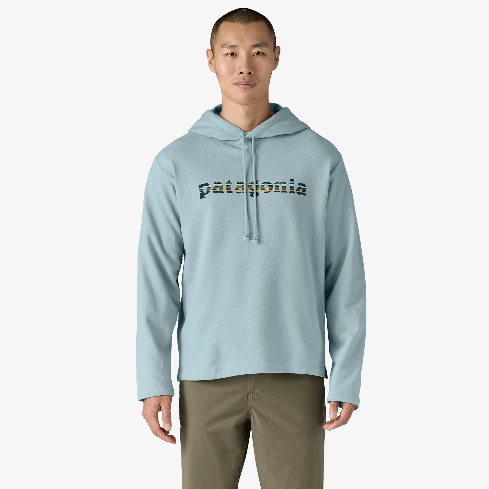 Core Fit swimming suitable Men's Lightweight '73 Text Logo Wildrise Hoody